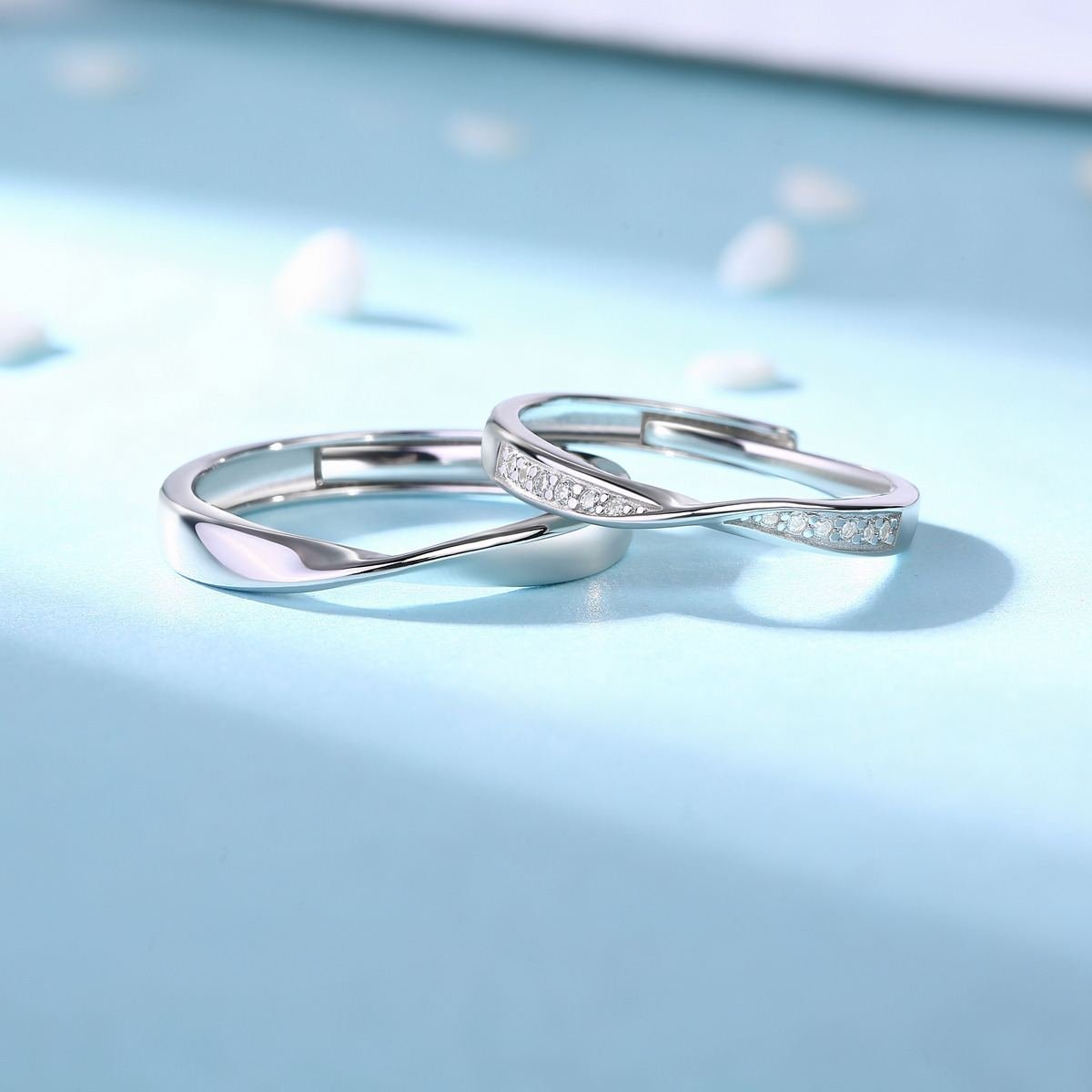 ANILLOS INFINITO DE PAREJA