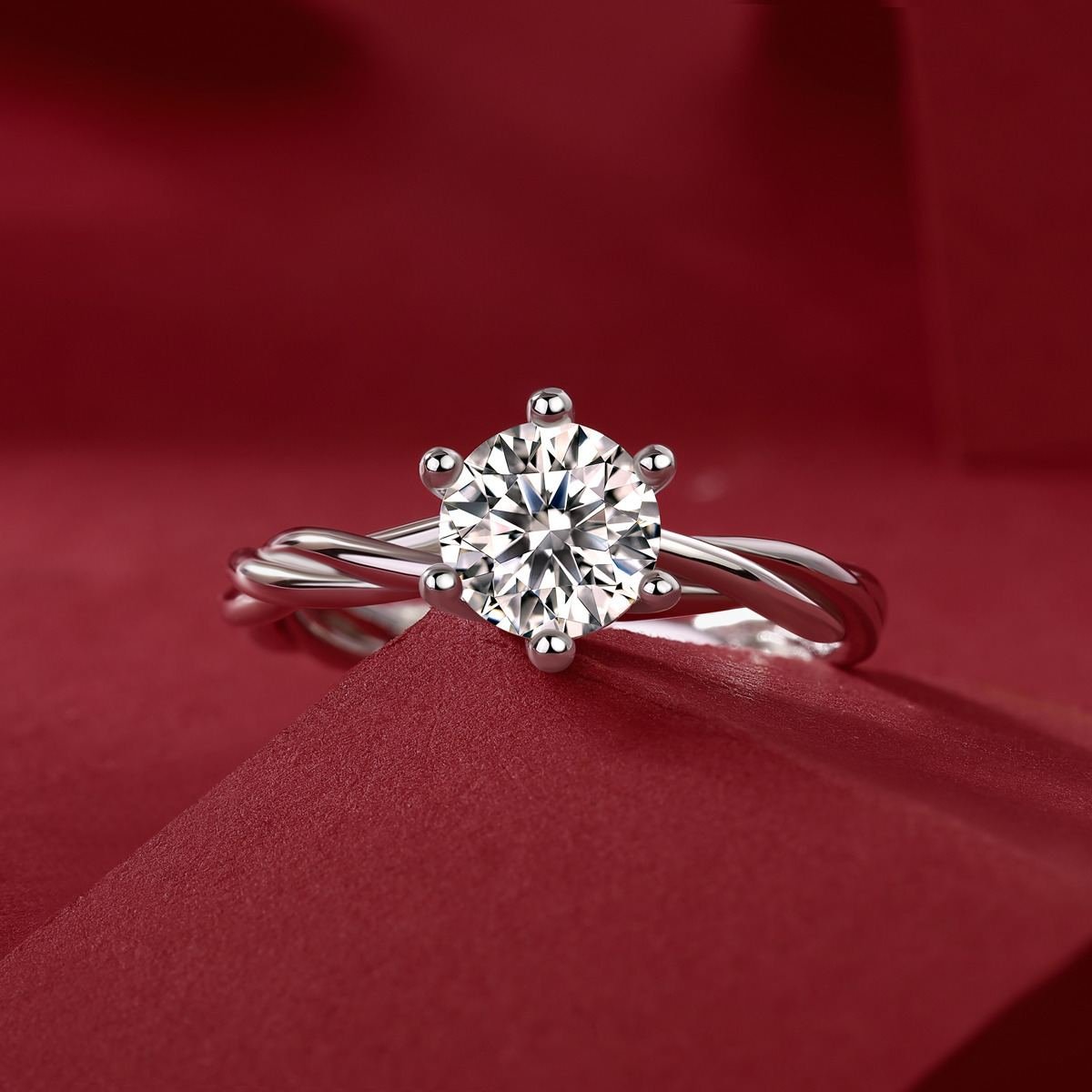 ANILLO TORZAL DE 1CT