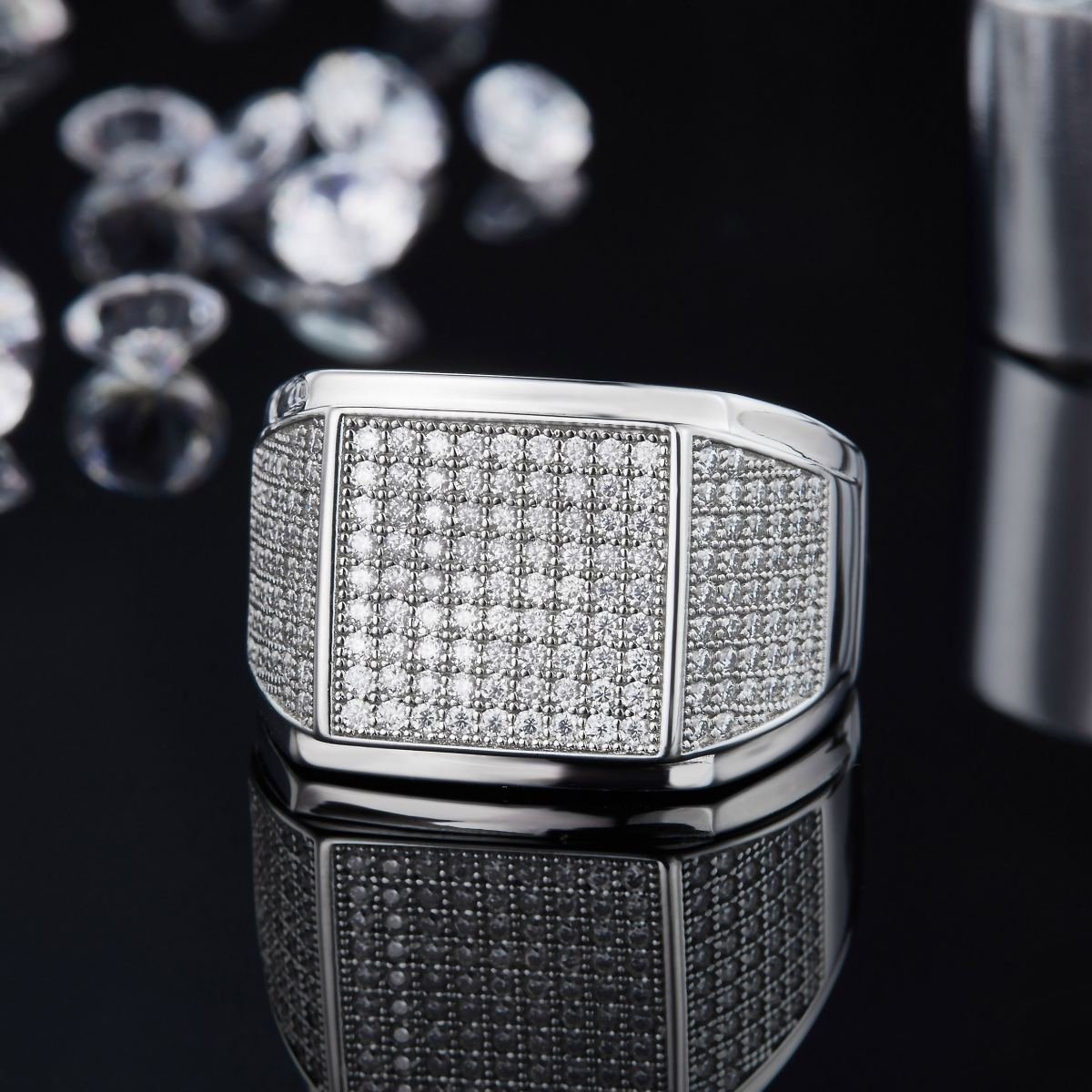 ANILLO CON ENGASTE PAVÉ